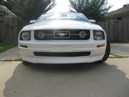 Customer Image - 2005-09 Mustang V6 Front Chin Spoiler