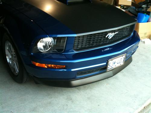Customer Image - 2005-09 Mustang V6 Front Chin Spoiler