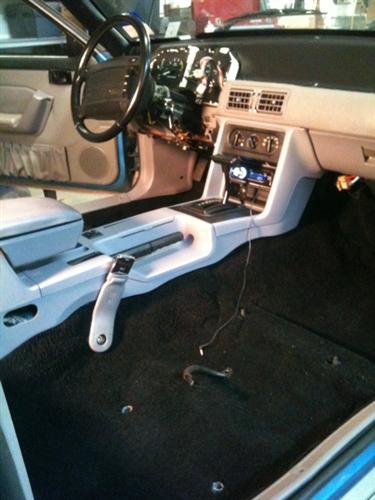 Mustang Floor Carpet & Hatch Carpet Kit Black (87-93)
