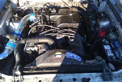 Mustang BBK V8 Fenderwell Cold Air Intake Kit (89-93)