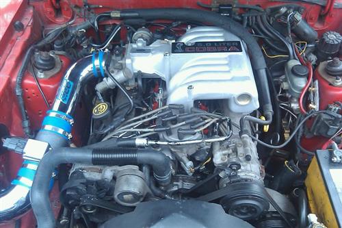 Mustang BBK V8 Fenderwell Cold Air Intake Kit (89-93)