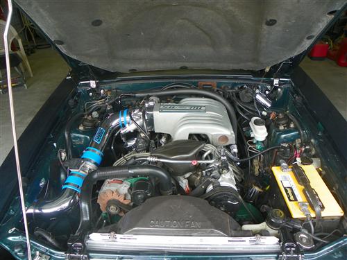 Mustang BBK V8 Fenderwell Cold Air Intake Kit (89-93)