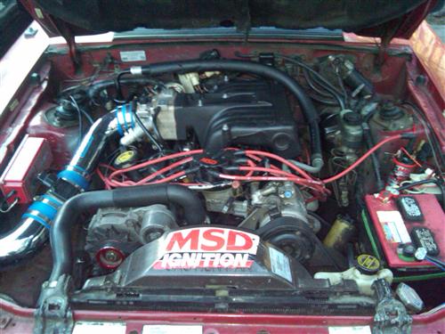 Mustang BBK V8 Fenderwell Cold Air Intake Kit (89-93)