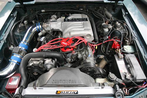 Mustang BBK V8 Fenderwell Cold Air Intake Kit (89-93)