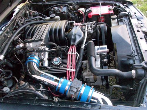 Mustang BBK V8 Fenderwell Cold Air Intake Kit (89-93)