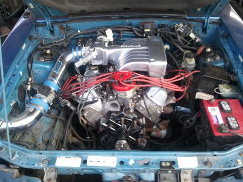 Mustang BBK V8 Fenderwell Cold Air Intake Kit (89-93)