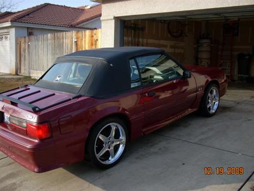 1983-90 Mustang Black Convertible Top Kit