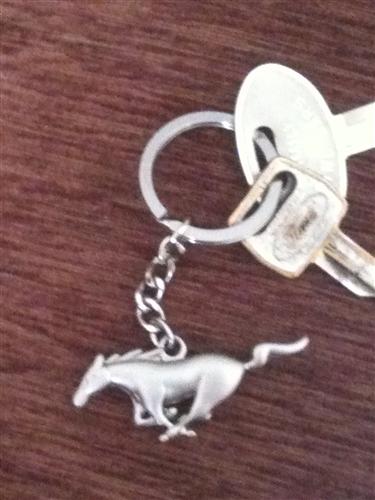 Mustang Running Pony Key Chain