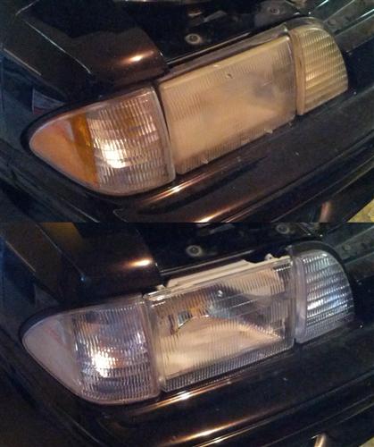 Customer Image - 1987-93 Mustang Economy Headlight Kit with Clear Sidemarkers