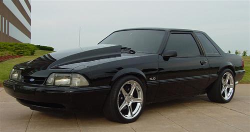 Customer Image - 1987-93 Mustang Economy Headlight Kit with Clear Sidemarkers