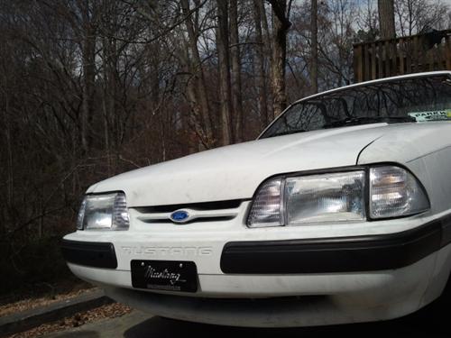 Customer Image - 1987-93 Mustang Economy Headlight Kit with Clear Sidemarkers