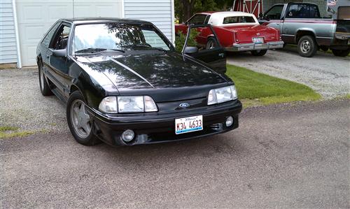 Customer Image - 1987-93 Mustang Economy Headlight Kit with Clear Sidemarkers