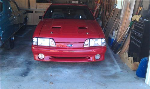 Customer Image - 1987-93 Mustang Economy Headlight Kit with Clear Sidemarkers