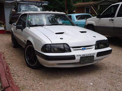 1987-93 Mustang Smoked Headlight Kit