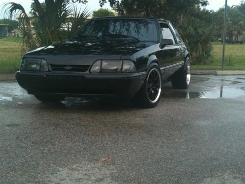 1987-93 Mustang Smoked Headlight Kit