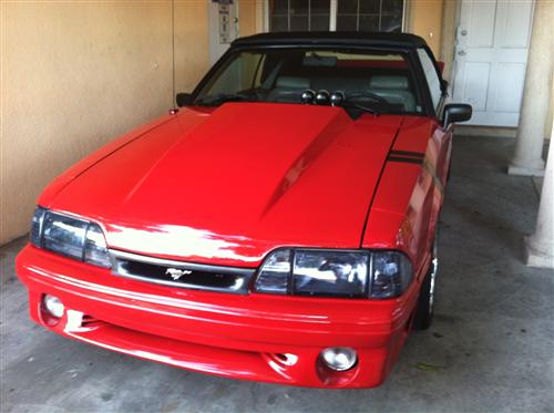 1987-93 Mustang Smoked Headlight Kit