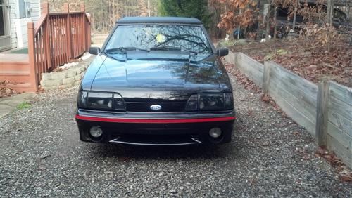 1987-93 Mustang Smoked Headlight Kit