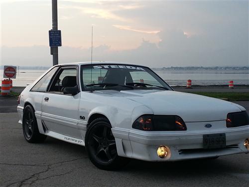 1987-93 Mustang Smoked Headlight Kit