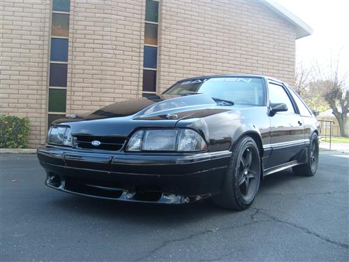 1987-93 Mustang Smoked Headlight Kit