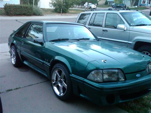 1987-93 Mustang Smoked Headlight Kit