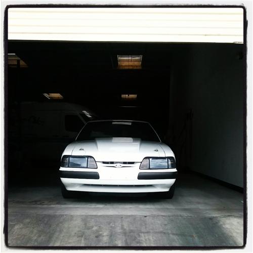 1987-93 Mustang Smoked Headlight Kit