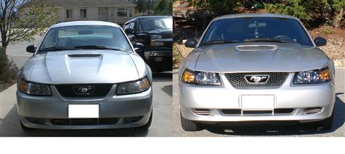 2001-04 Mustang Factory Tinted Headlight Kit