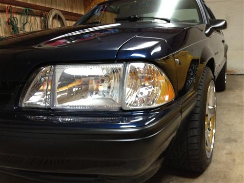 1987-93 Mustang Ultra Clear Headlight Kit