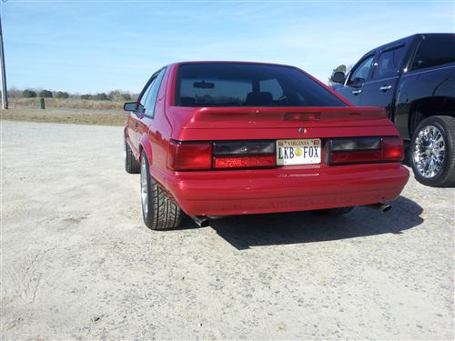 Mustang LX Tail Light Lens Kit (87-93)