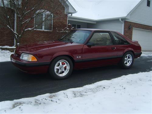 Mustang 5-Lug Conversion Kit with 28 Spline Rear Axles (87-93)