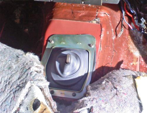 1979-04 Mustang Lower Shift Boot with Metal Ring