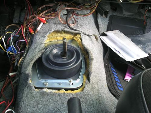 1979-04 Mustang Lower Shift Boot with Metal Ring