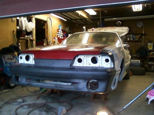1987-93 Mustang GT Front Bumper Cover