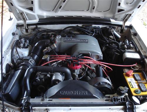 Ford Racing Mustang Spark Plug Wire Set Red (79-95) 5.0L 5 ... msd wiring diagram 65 mustang 