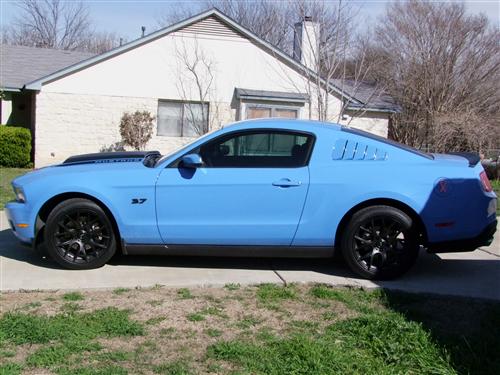 1994-04 Mustang Flat Black SVE Drift - 18X9