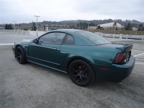 1994-04 Mustang Flat Black SVE Drift - 18X9