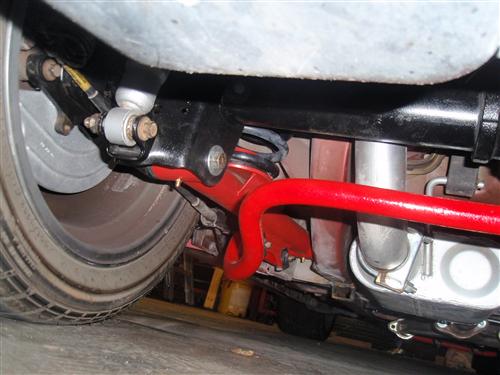 1979-04 Mustang SVE Tubular Rear Upper And Lower Control Arm Kit, Red