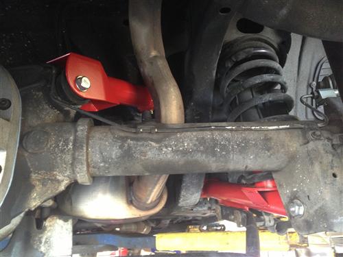 1979-04 Mustang SVE Tubular Rear Upper And Lower Control Arm Kit, Red