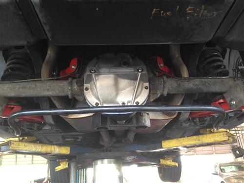 1979-04 Mustang SVE Tubular Rear Upper And Lower Control Arm Kit, Red