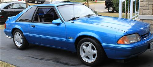 1979-93 Mustang Silver Pony Wheel & Tire Kit