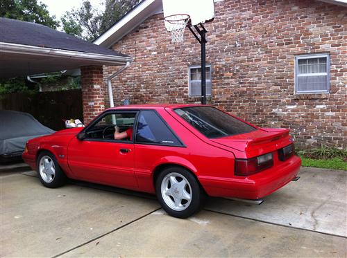 1979-93 Mustang Silver Pony Wheel & Tire Kit