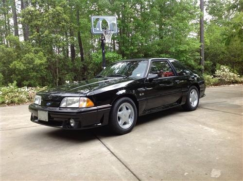 1979-93 Mustang Silver Pony Wheel & Tire Kit
