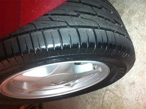 1979-93 Mustang Silver Pony Wheel & Tire Kit