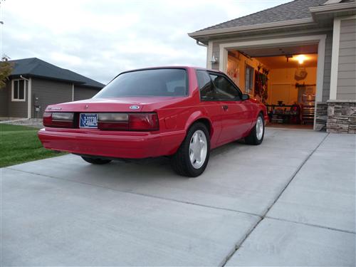 1979-93 Mustang Silver Pony Wheel & Tire Kit